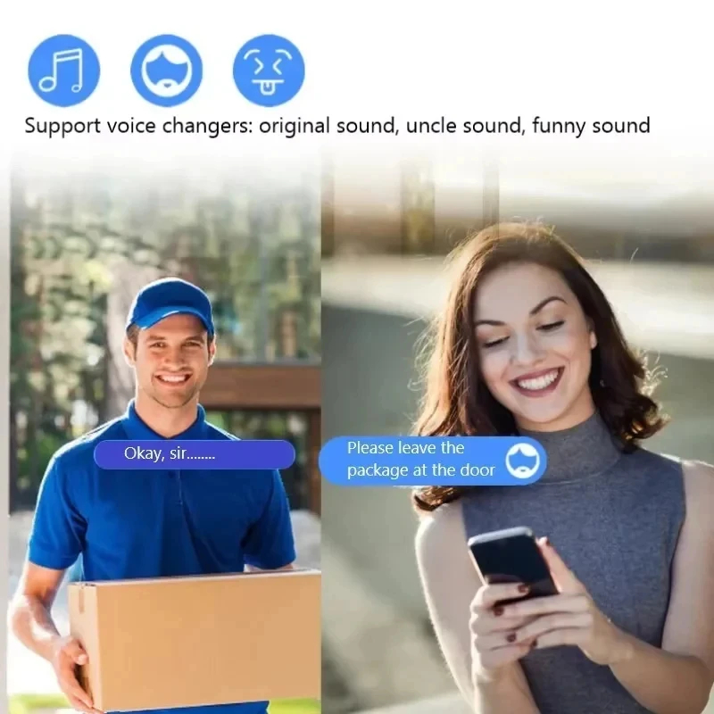Smart Doorbell Wired - Tuya WIFI Camera Doorbell HD Video