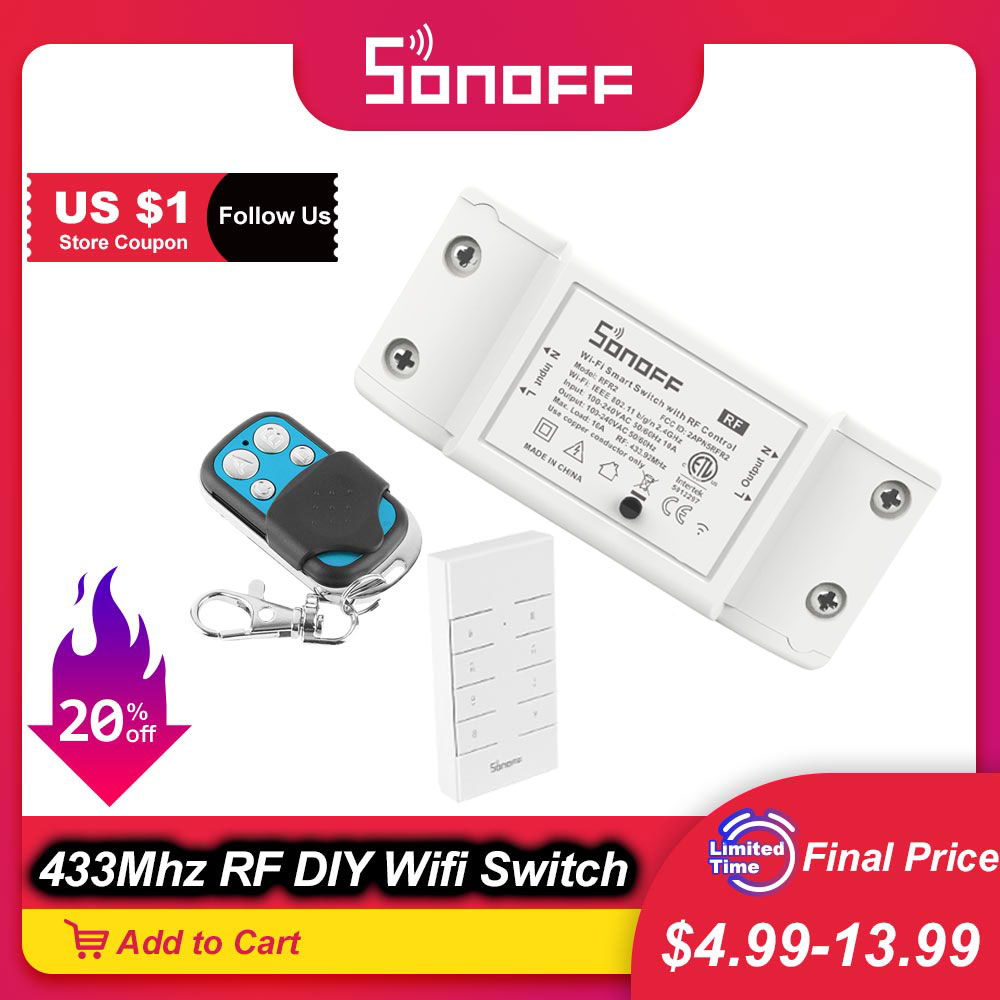 Itead SONOFF RF R2 Wifi Smart  – Sonoff Basic Switch Bewertung und Preis