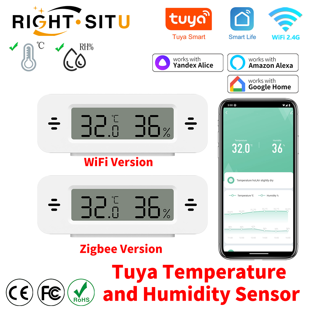Tuya WiFi Zigbee Mini Temperat – Home Automation Technology Bewertung und Preis