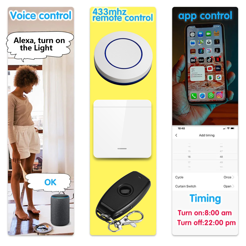 Tuya WiFi Smart Light Switch 4 – Home Automation Industry Bewertung und Preis