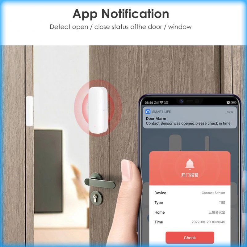 Tuya Wi-Fi Smart Door And Wind – Home Automation Technology Bewertung und Preis