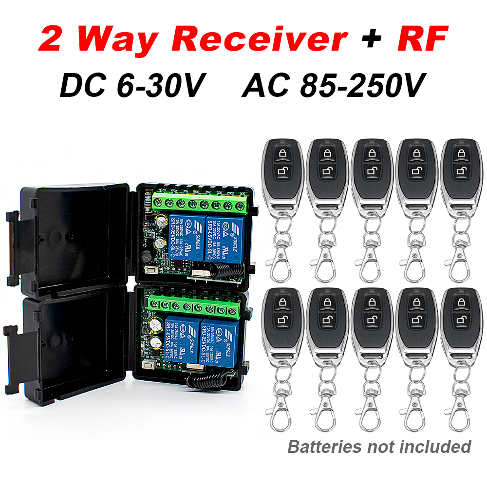 1~10pcs 2 Channel 433MHz RF Re – 433Mhz Receiver Module Bewertung und Preis