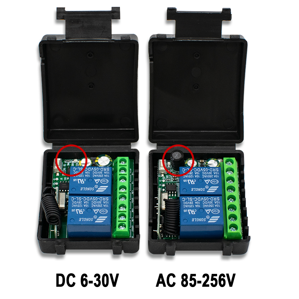 1~10pcs 2 Channel 433MHz RF Re – 433Mhz Receiver Module Bewertung und Preis