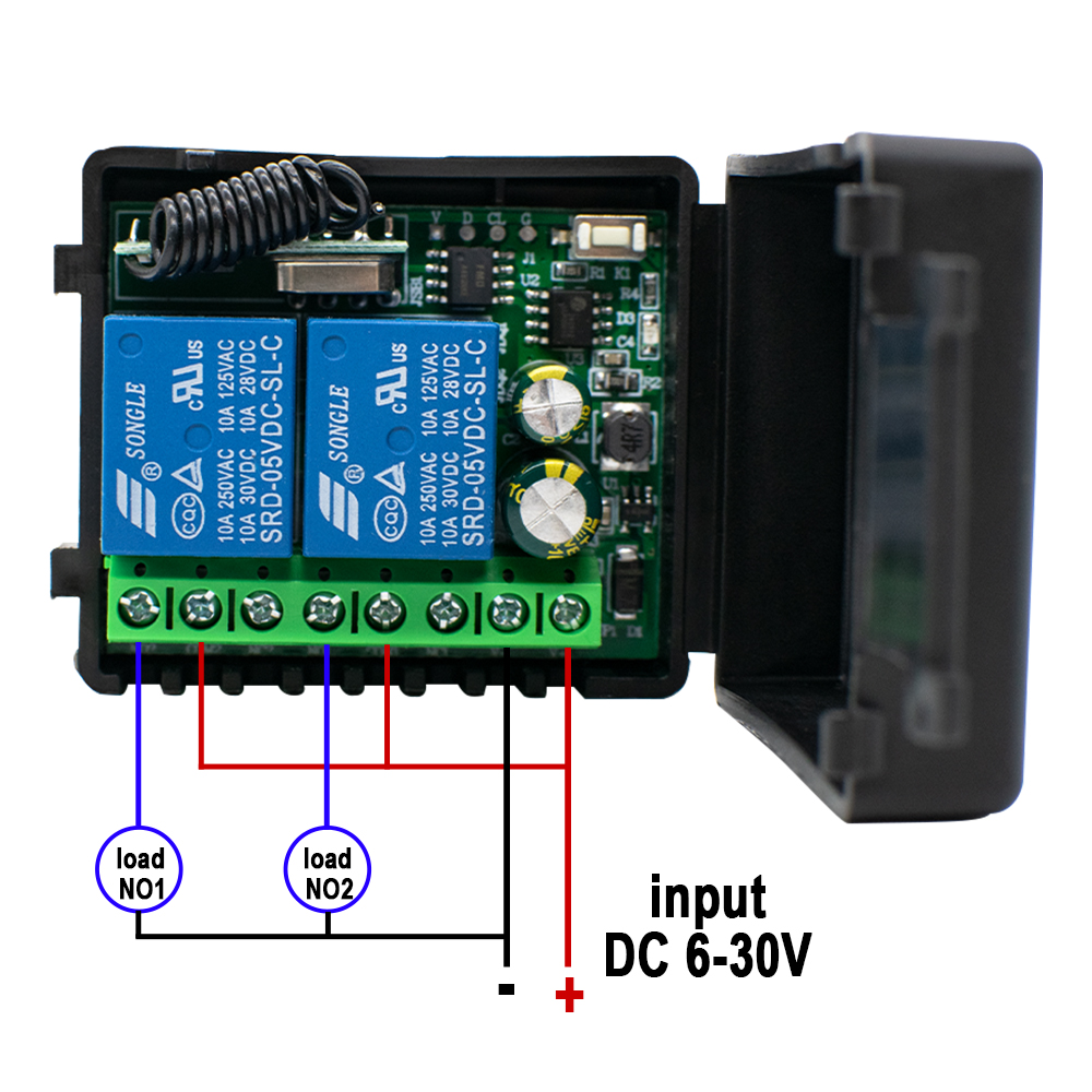 1~10pcs 2 Channel 433MHz RF Re – 433Mhz Receiver Module Bewertung und Preis