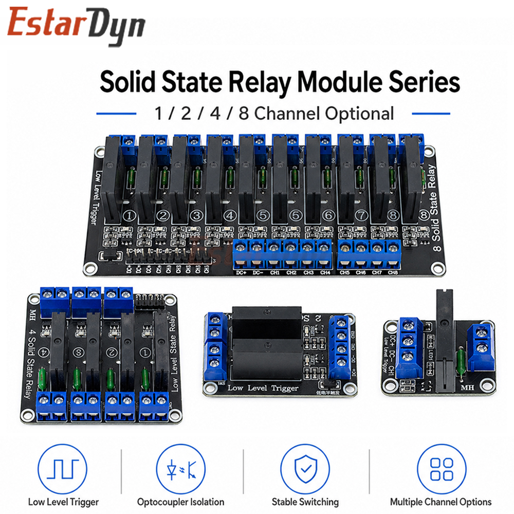 Estardyn 5V 1/2/4/8CH G3MB-202 – Home Automation Diy Bewertung und Preis