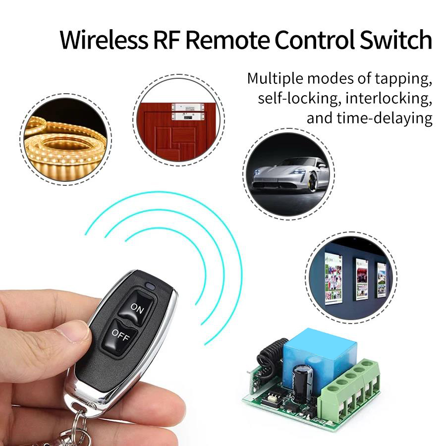 DC 12V 433Mhz RF Remote Contro – 433Mhz Receiver Module Bewertung und Preis
