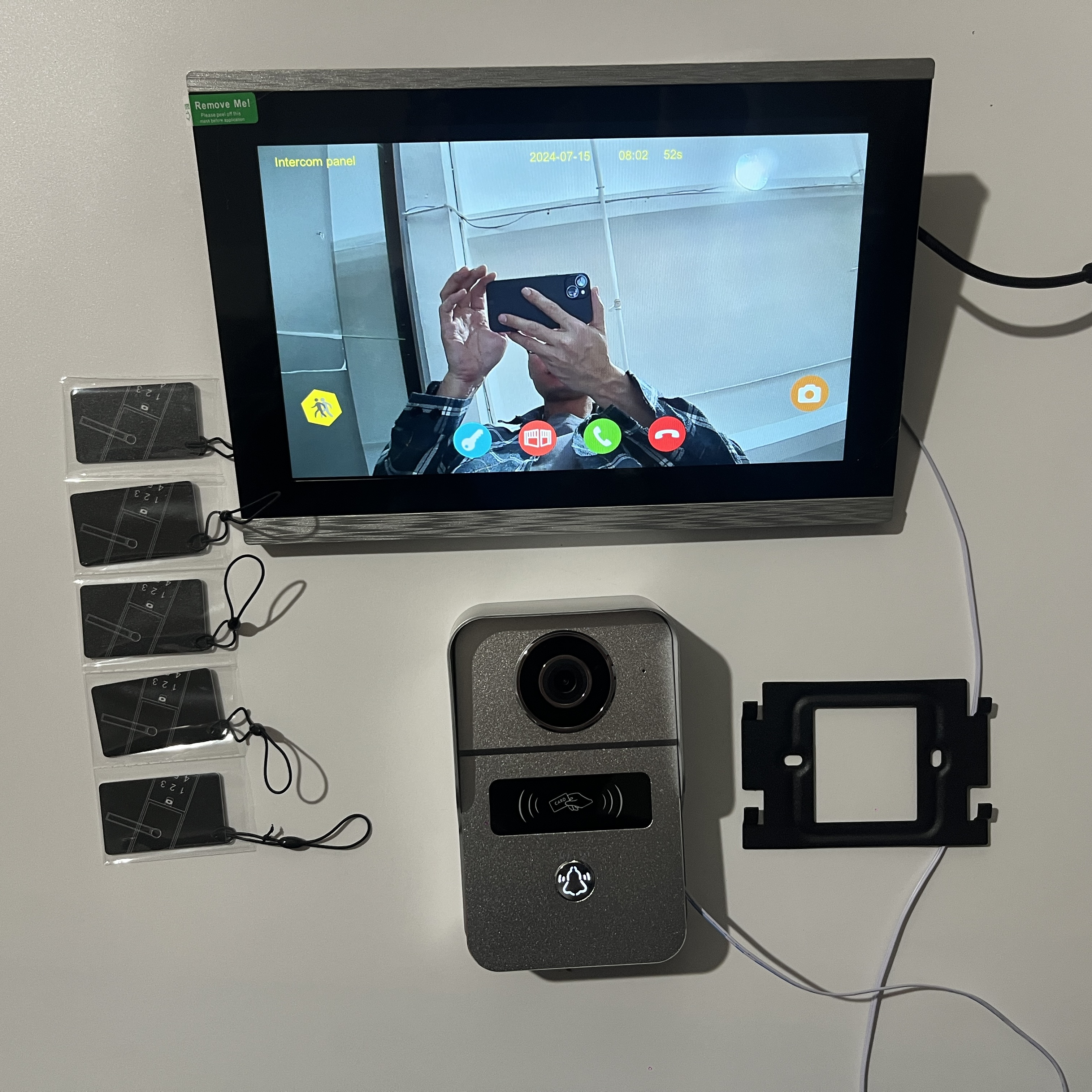 New 2 Wires Tuya Wifi Video In – Smart Doorbell Wired Bewertung und Preis
