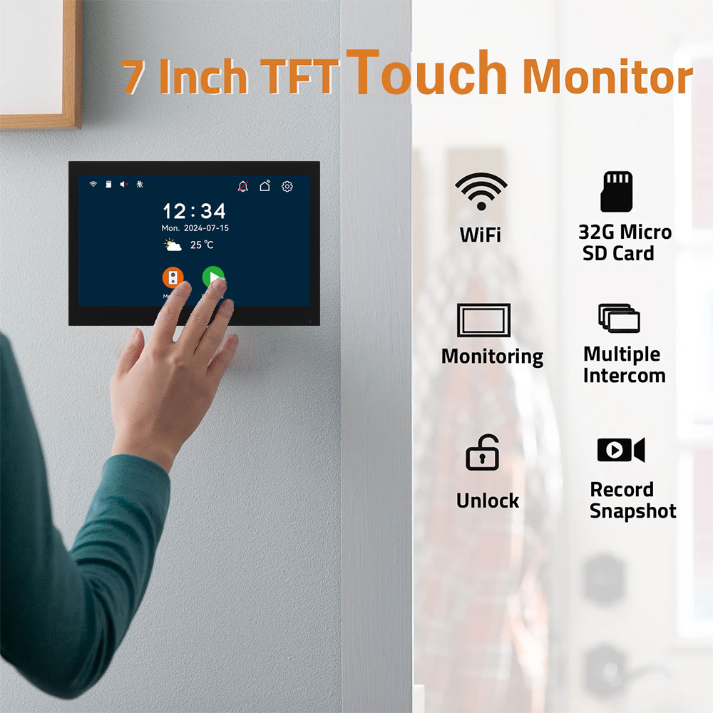 New 2 Wires Tuya Wifi Video In – Smart Doorbell Wired Bewertung und Preis