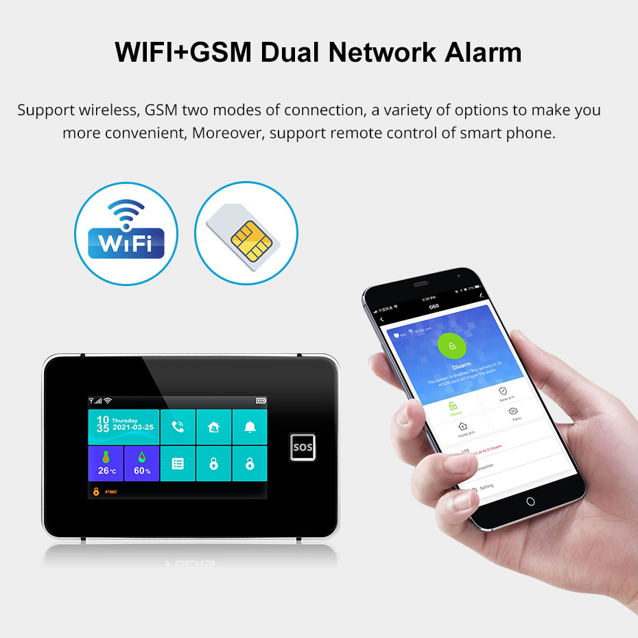 KERUI Tuya Alarm Panel DIY You – Home Automation Diy Kit Bewertung und Preis