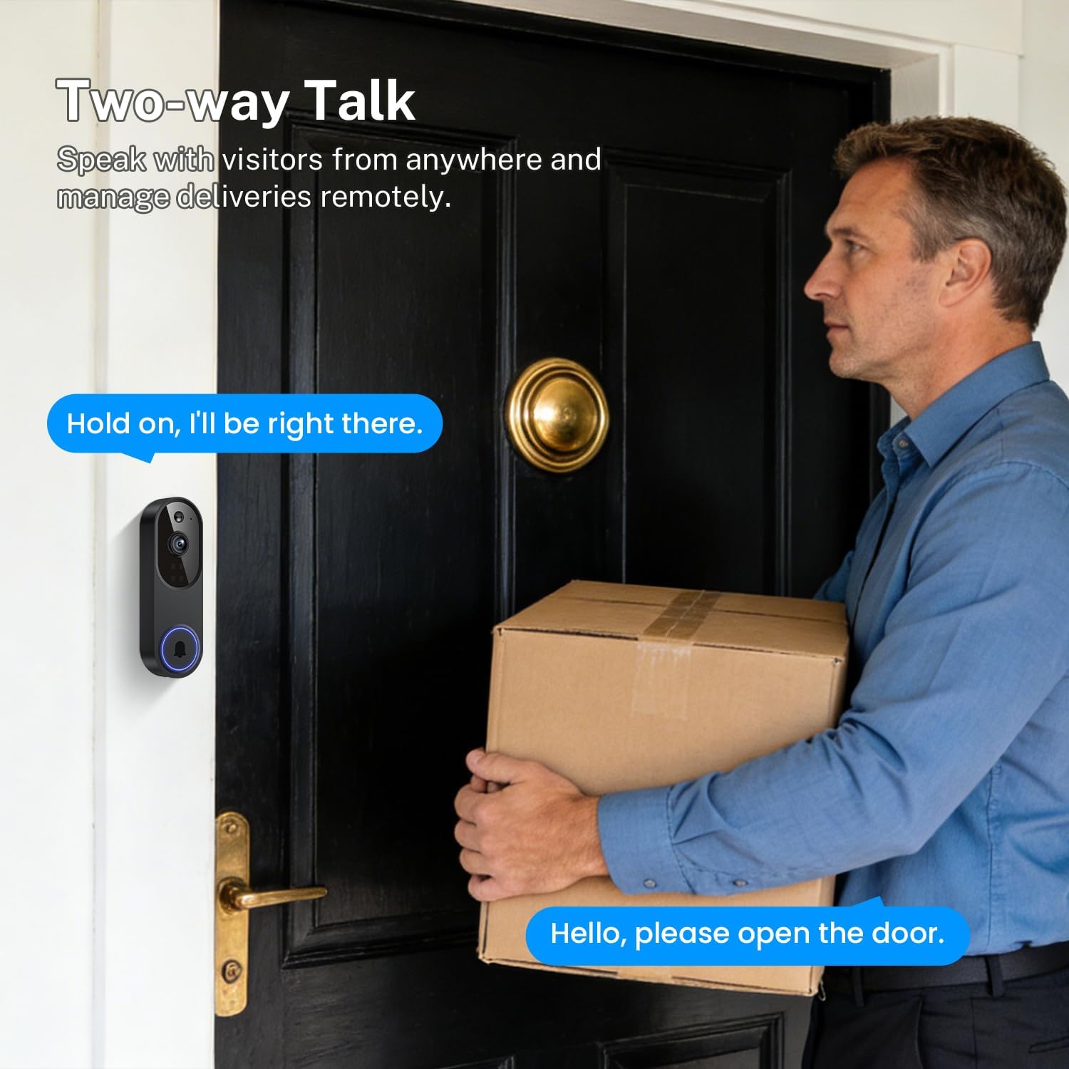 Wireless Wi-Fi Video Doorbell  – Smart Doorbell Wired Bewertung und Preis