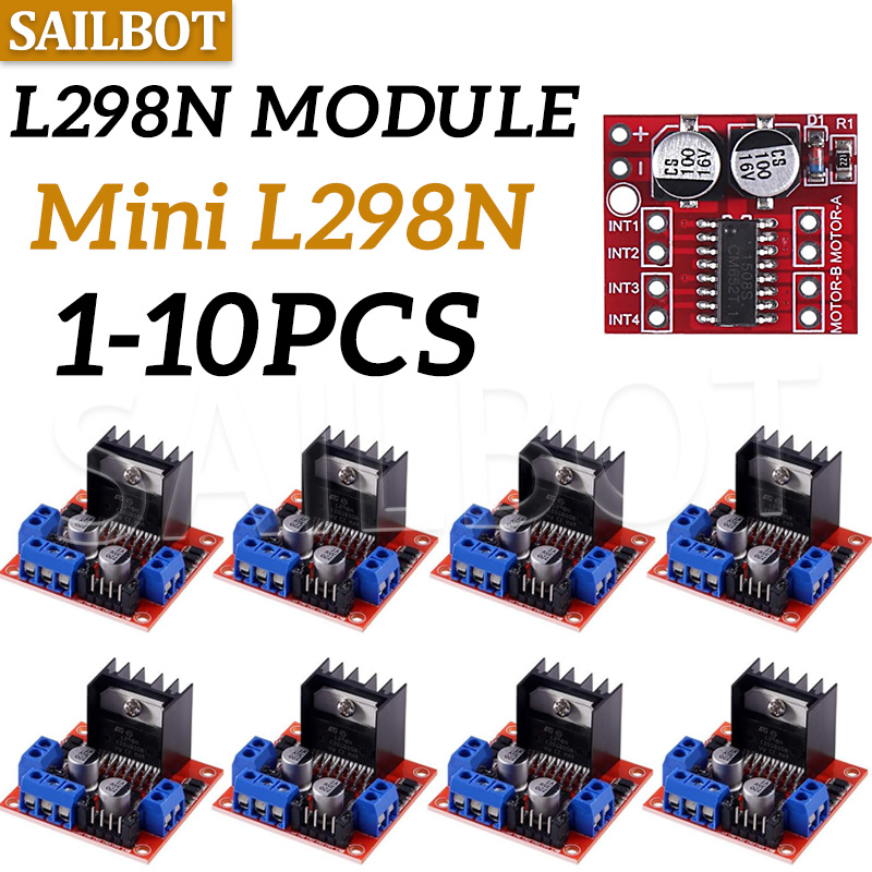 1/5/10PCS L298N DC Motor Drive – Level Shifter 3.3V Bewertung und Preis