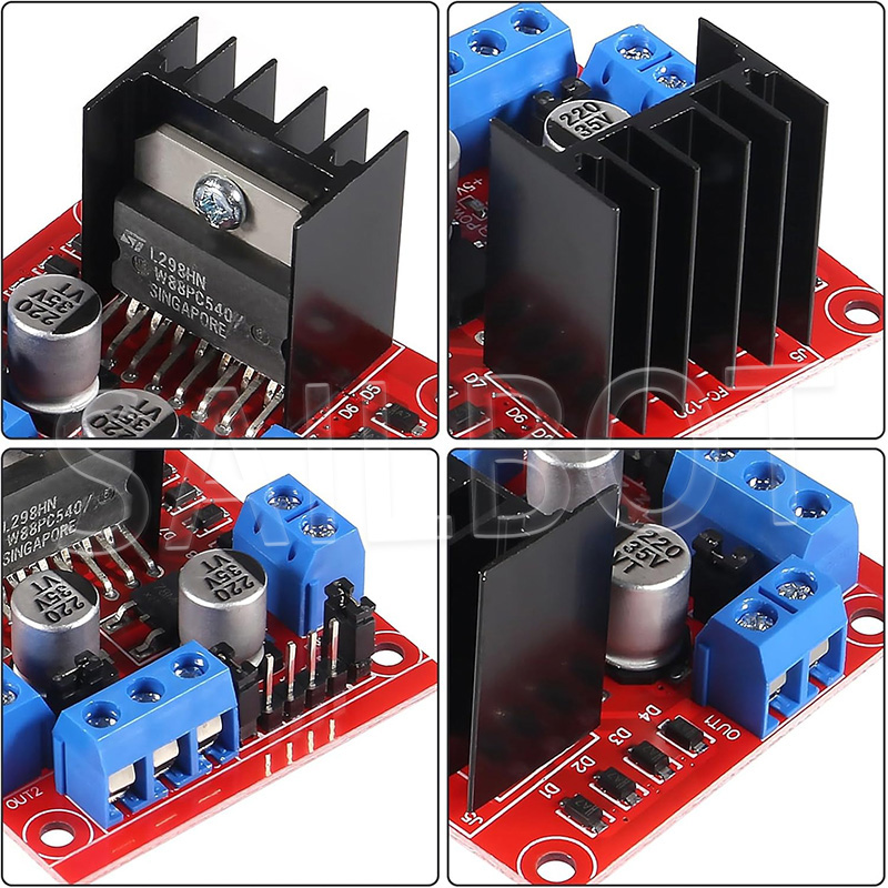 1/5/10PCS L298N DC Motor Drive – Level Shifter 3.3V Bewertung und Preis