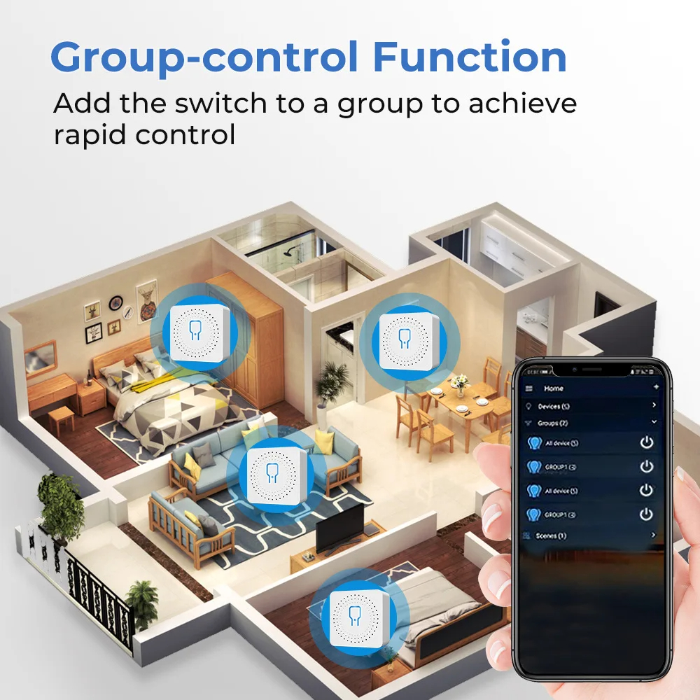 For Tuya Mini Smart WiFi Switc – Home Automation Technology Bewertung und Preis