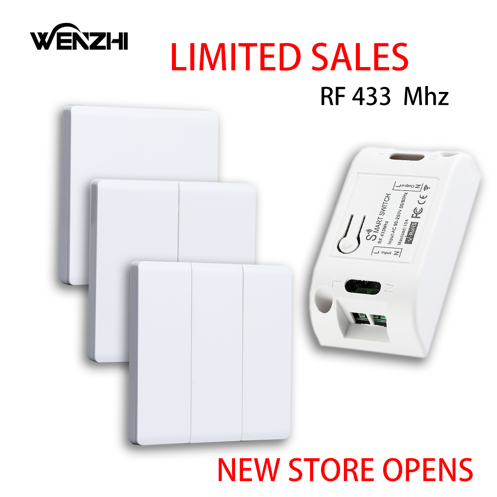 DIY RF 433Mhz Wireless Switch  – Home Automation Panel Diy Bewertung und Preis