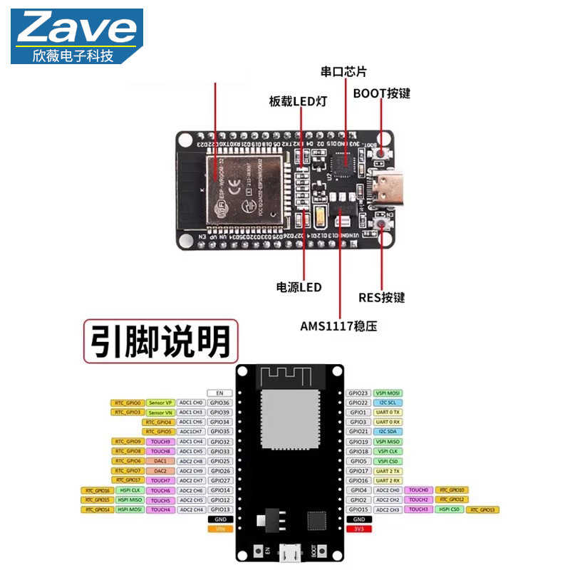 ESP32 WiFi Bluetooth Developme – Level Shifter 3.3V Bewertung und Preis