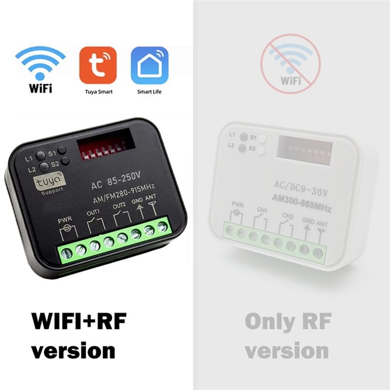 3CGRO-For RX MULTI Tuya Wifi S – 433Mhz Receiver Module Bewertung und Preis