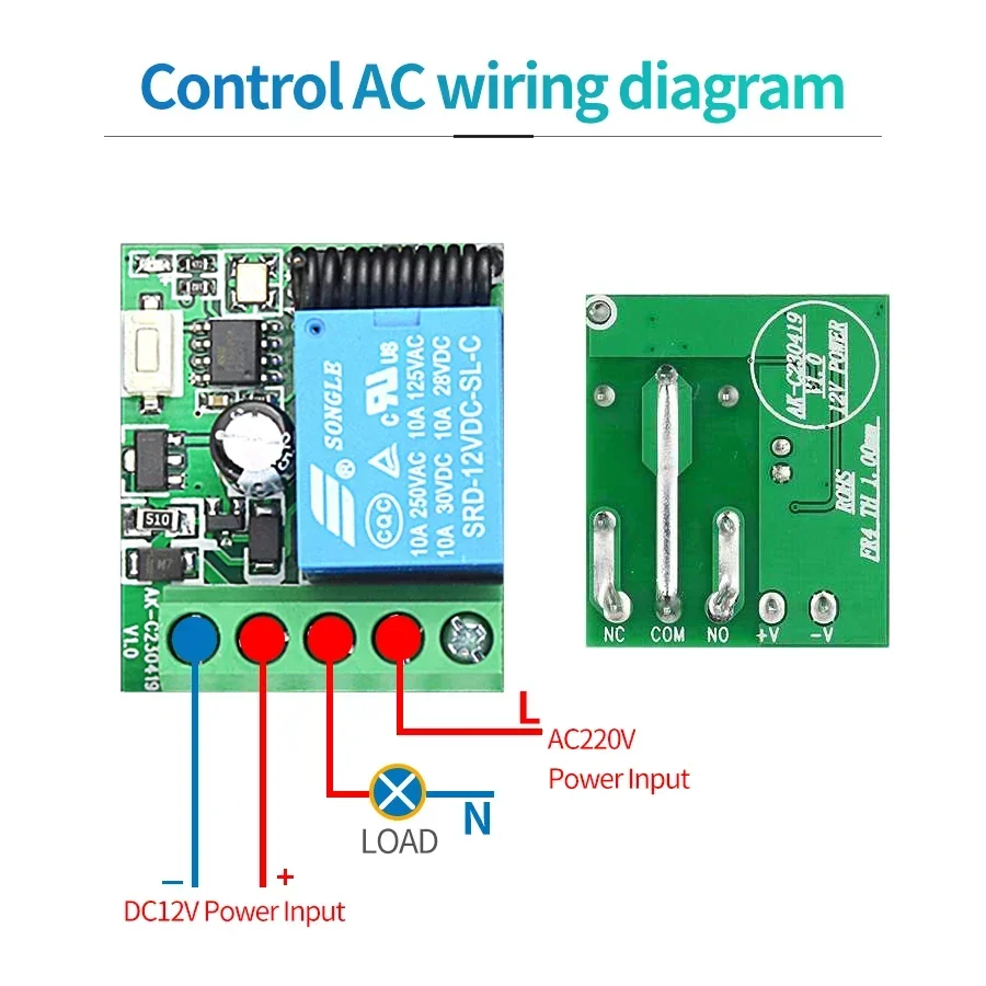 RF433MHz Wireless Switch Build – 433Mhz Receiver Module Bewertung und Preis
