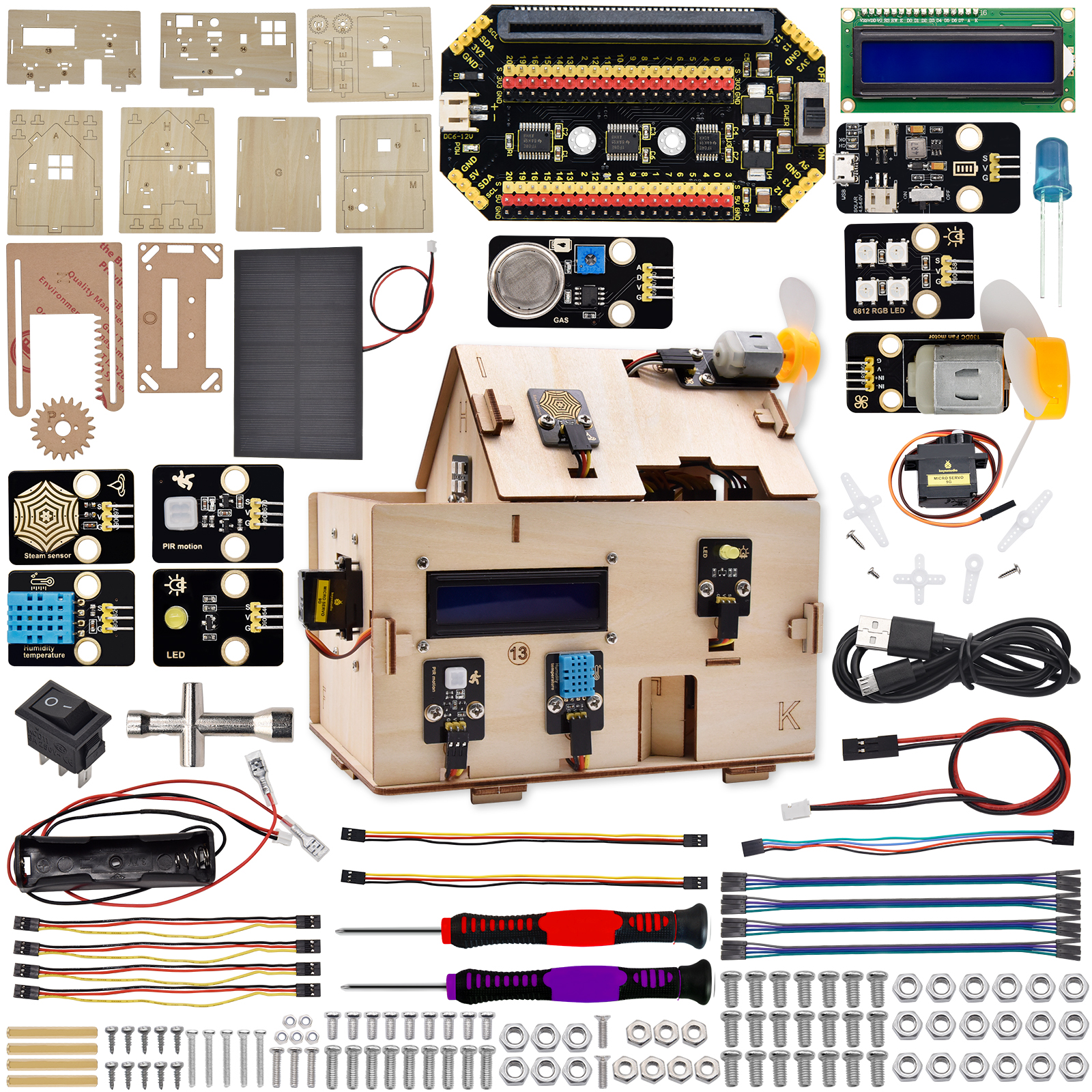 Keyestudio STEM Microbit V2 Sm – Home Automation Diy Kit Bewertung und Preis