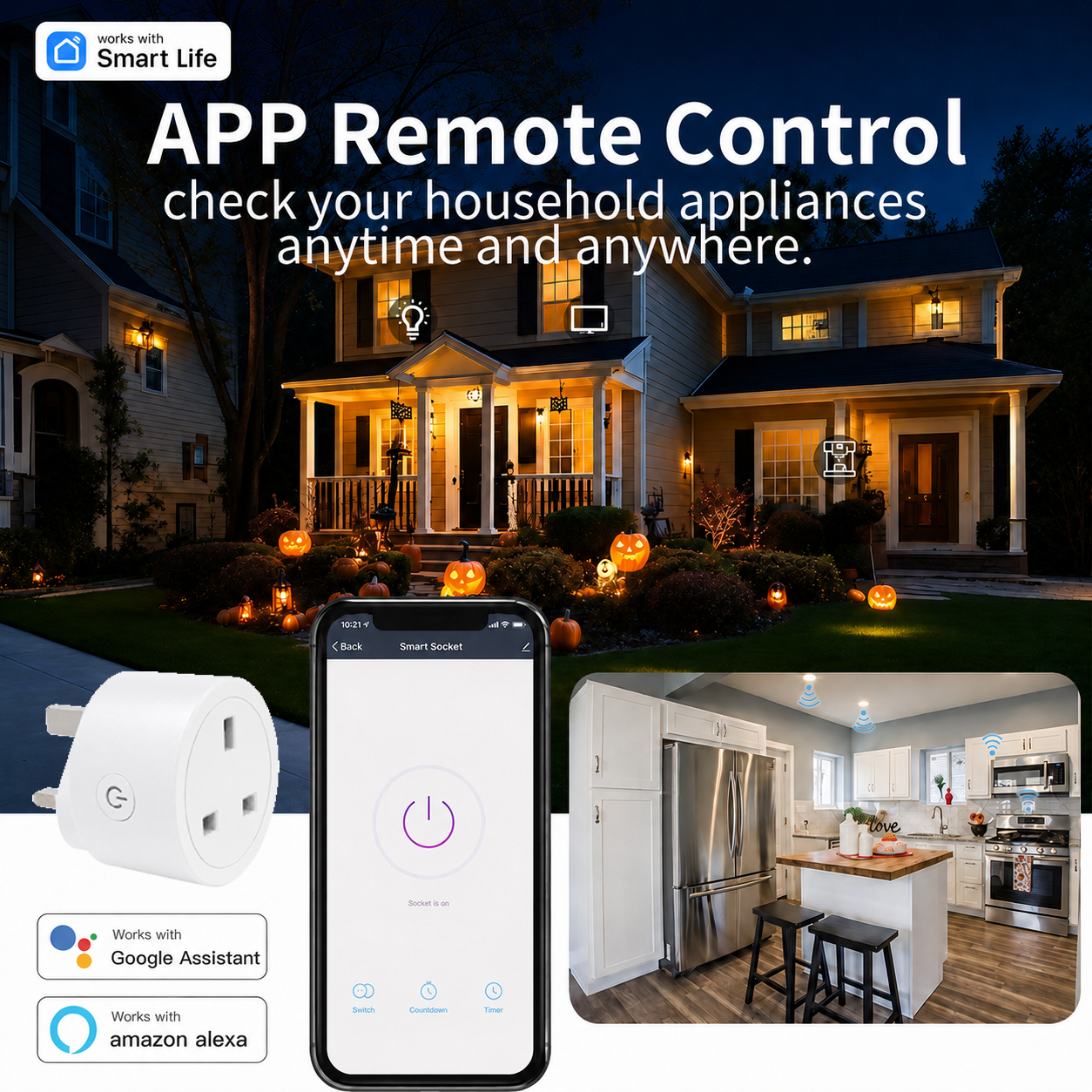 Tuya UK-Standard Smart Plug Wi – Home Automation Technology Bewertung und Preis