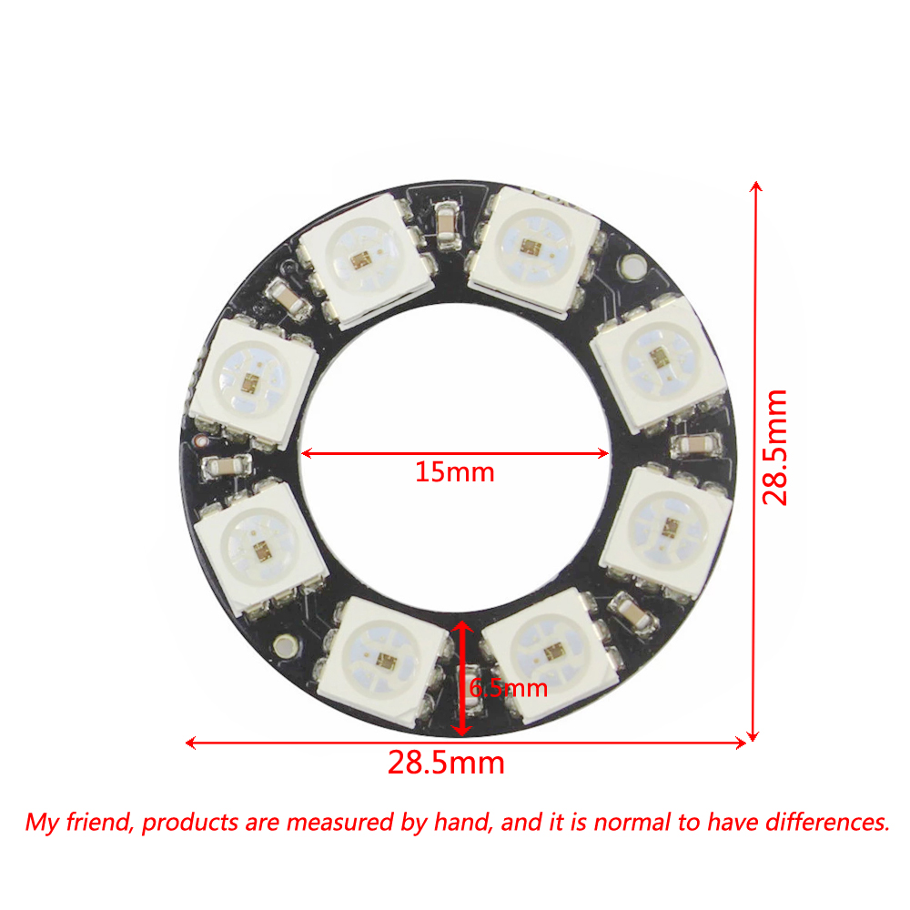 RGB LED Ring Light 8 Bits WS28 – Home Automation Diy Kit Bewertung und Preis