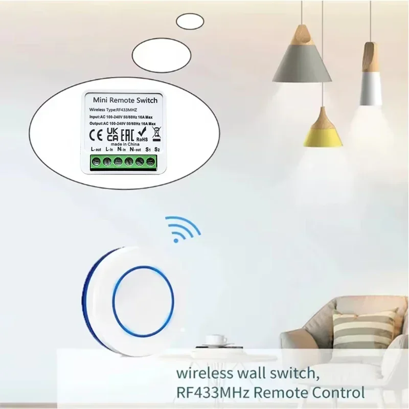 RF 433MHz Smart Wireless DIY R – Home Automation Panel Diy Bewertung und Preis