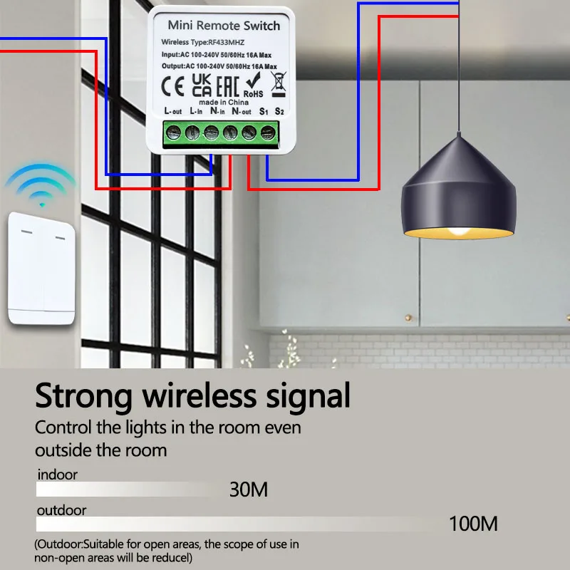 RF 433MHz Smart DIY Wireless S – Home Automation Panel Diy Bewertung und Preis