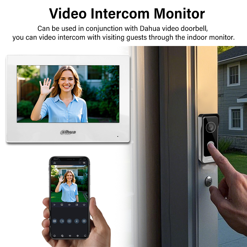 Dahua 2-Wire WiFi Indoor Monit – Smart Doorbell Wired Bewertung und Preis