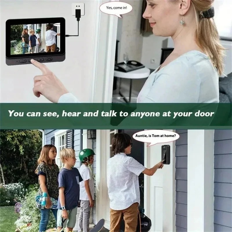 M8 Smart Visual Doorbell WiFi  – Smart Doorbell Wired Bewertung und Preis
