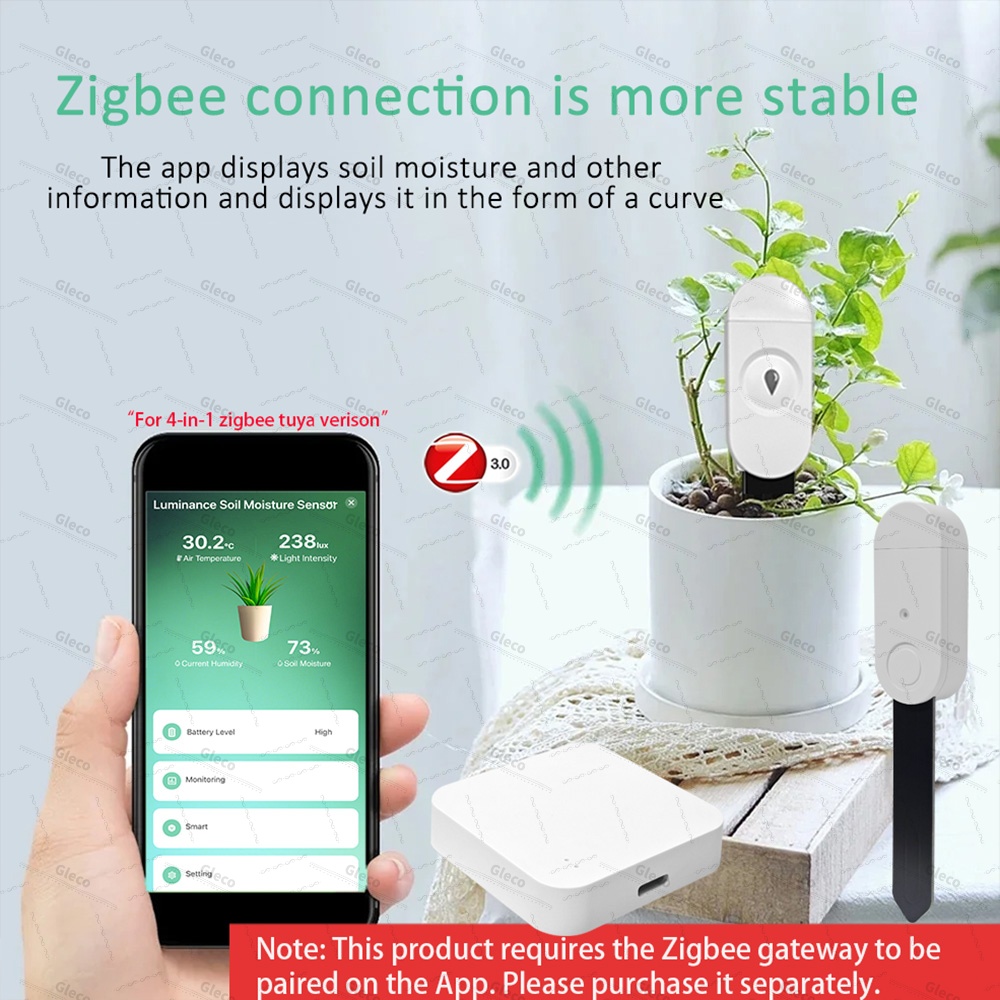 Zigbee Soil Moisture Sensor Me – Home Automation Technology Bewertung und Preis