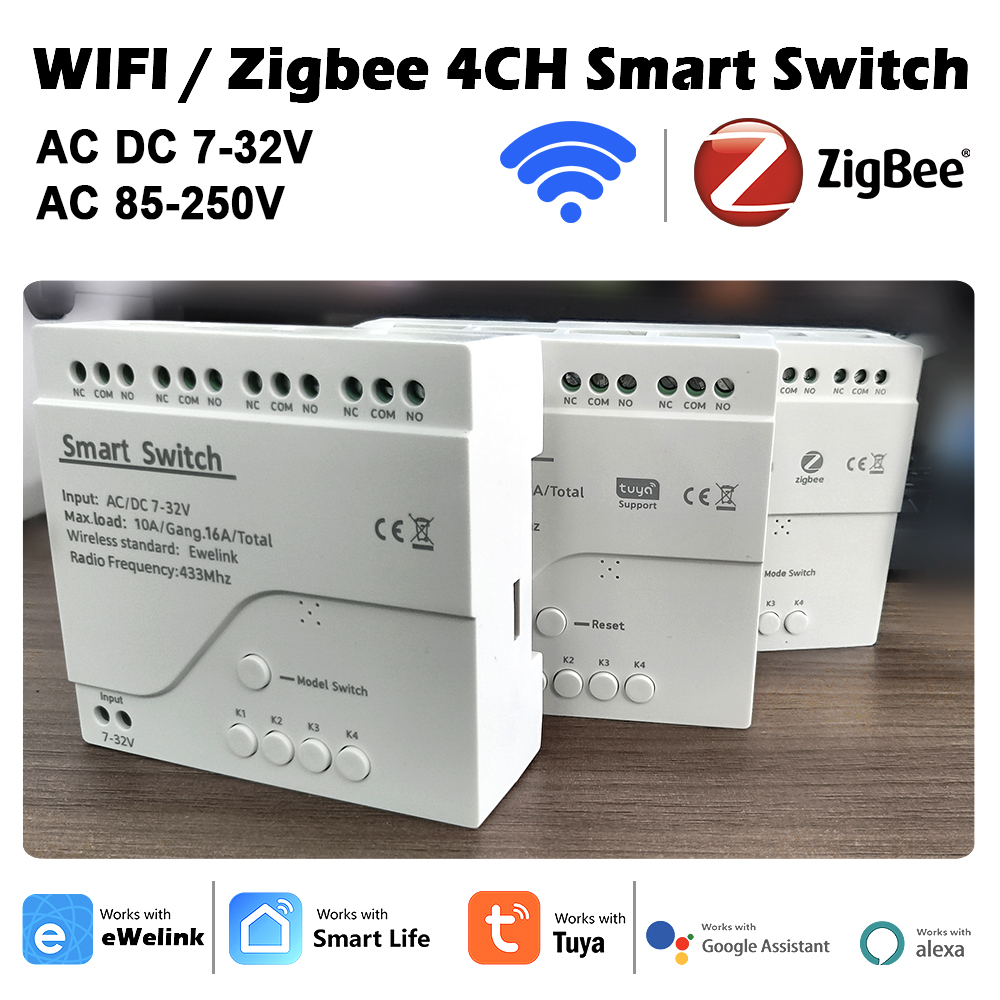 4CH Wifi / Zigbee Smart Relay  – Home Automation Diy Bewertung und Preis