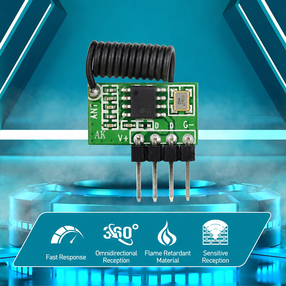 315MHz/433MHz Superheterodyne  – 433Mhz Receiver Module Bewertung und Preis