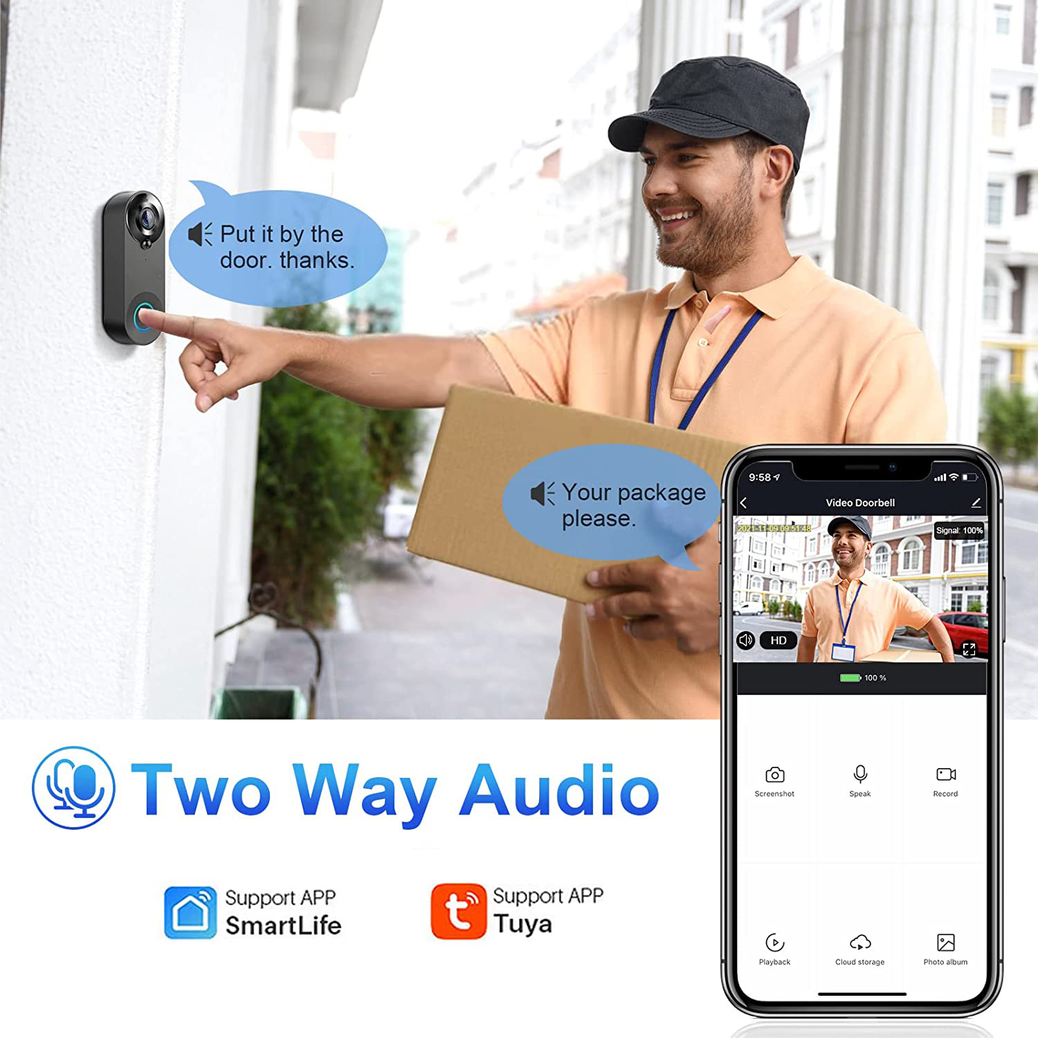 5G 2.4G WiFi Video Doorbell 10 – Smart Doorbell Wired Bewertung und Preis