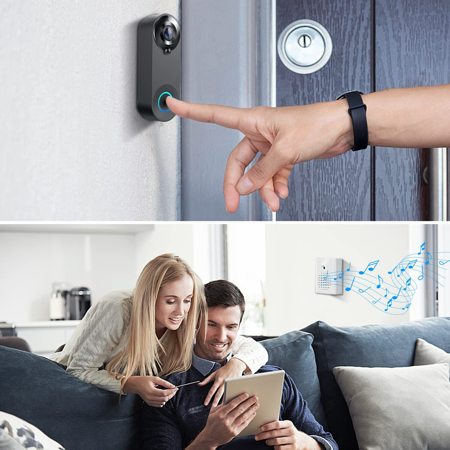 5G 2.4G WiFi Video Doorbell 10 – Smart Doorbell Wired Bewertung und Preis