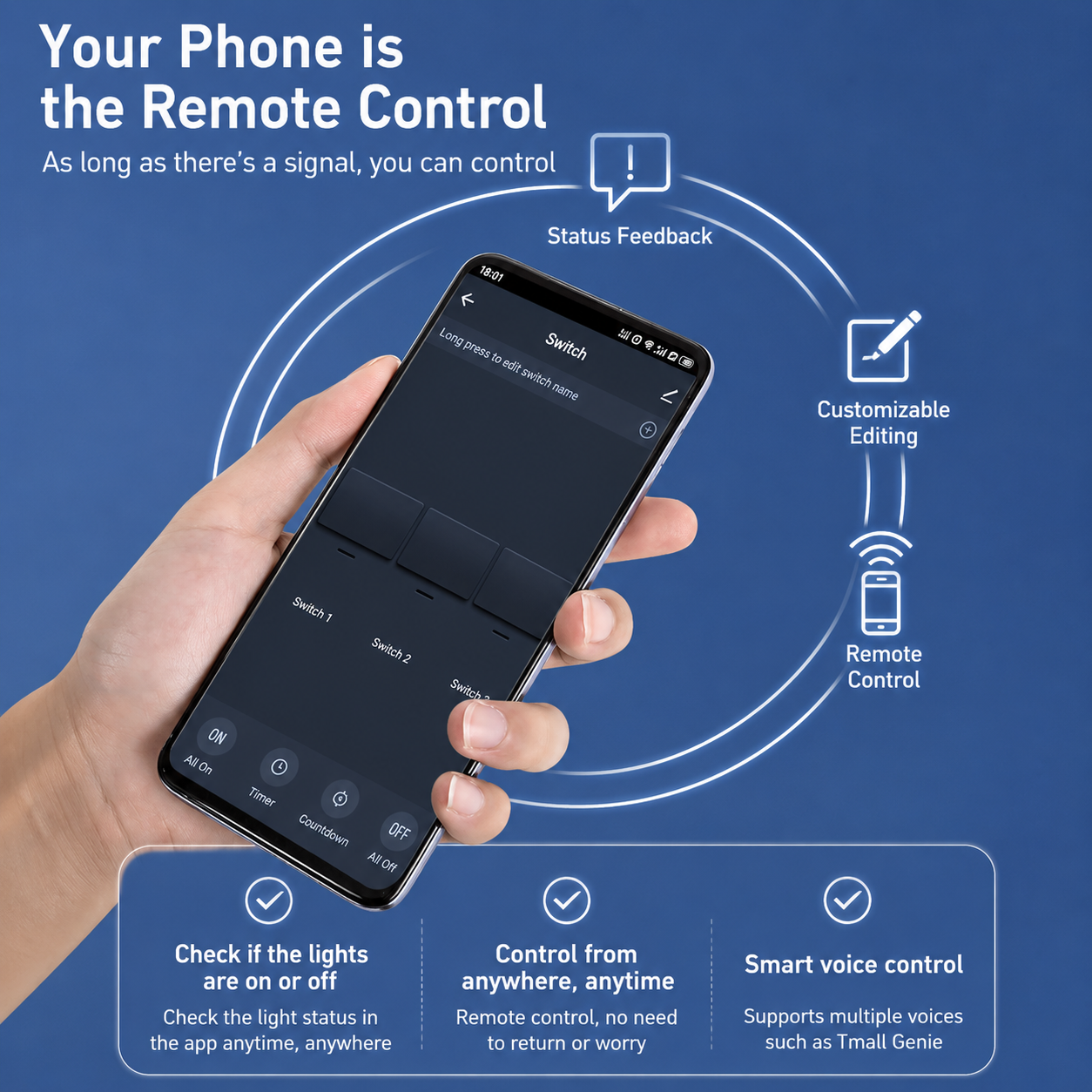 Tuya US Standard Touch Light S – Home Automation Technology Bewertung und Preis