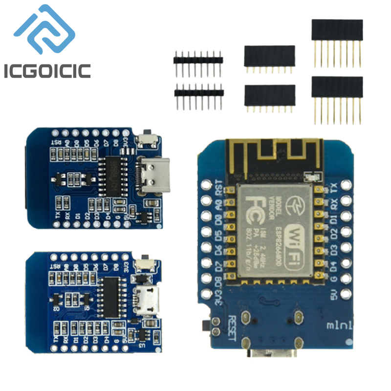 D1 Mini-Mini NodeMcu 4M Bytes  – Esp8266 Nodemcu Board Bewertung und Preis