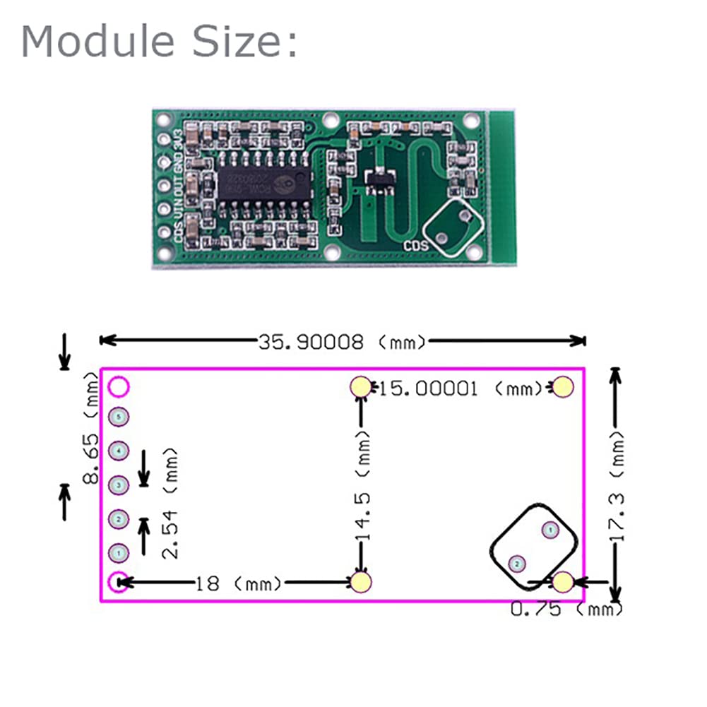 5PCS RCWL-0516 Motion Detectio – Esp8266 Nodemcu Board Bewertung und Preis