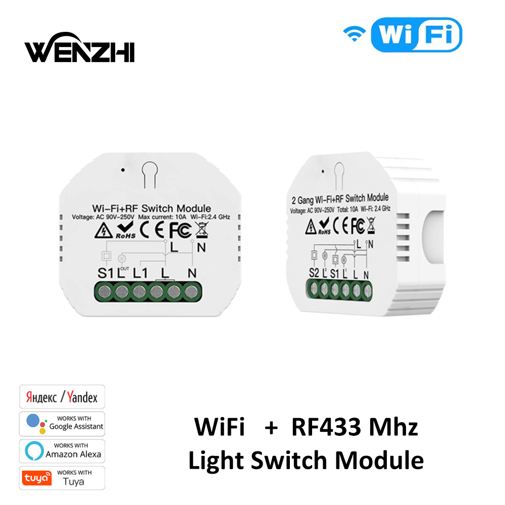 1/2Gang Light Switch DIY Modul – Home Automation Panel Diy Bewertung und Preis