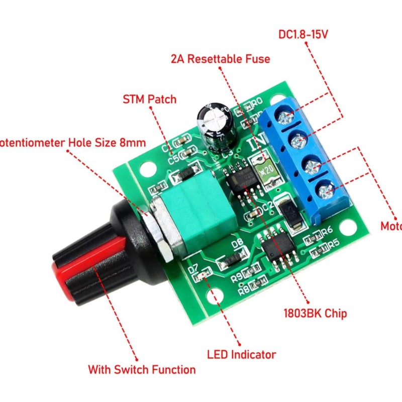 DC Motor Speed Controller 1.8v – Level Shifter 3.3V Bewertung und Preis